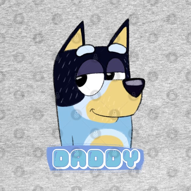 Square Dog Daddy by AmyNewBlue